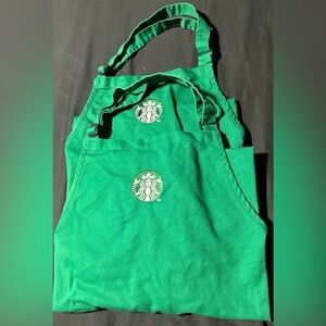 Starbucks aprons